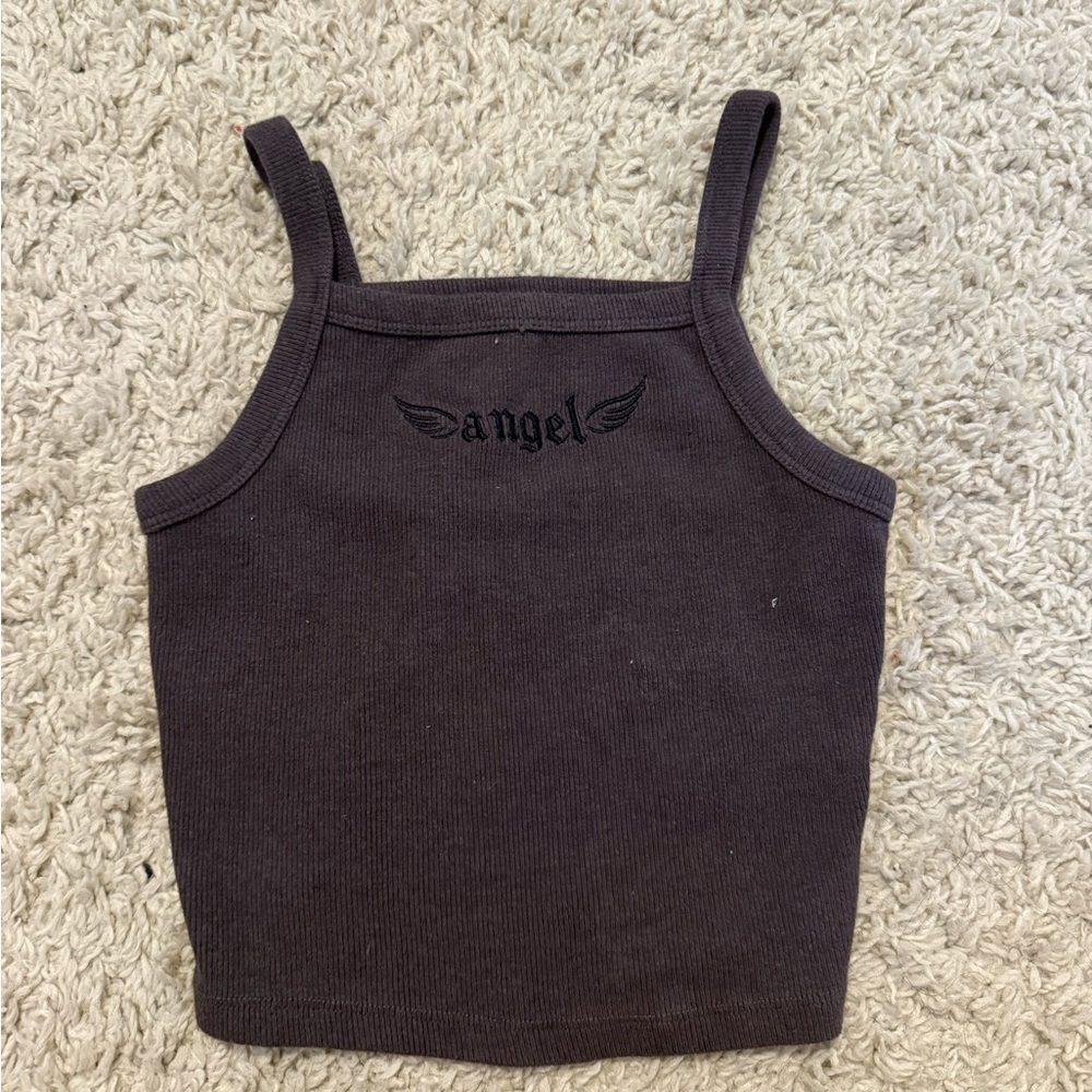 Garage crop top